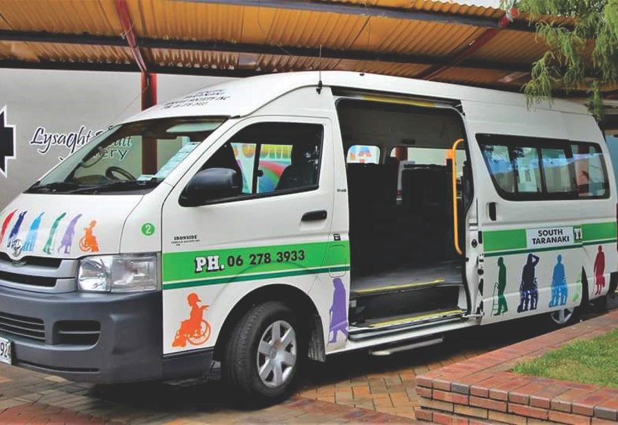 Wheelchair van for South Taranaki