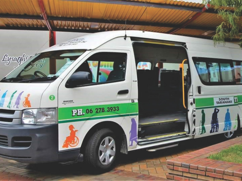 Wheelchair van for South Taranaki 