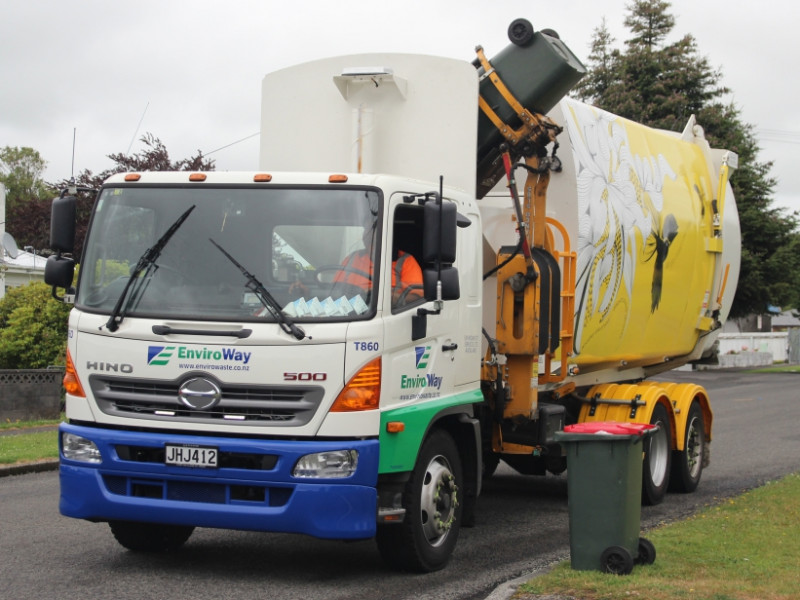 Waste recycling truck Waste recycling truck