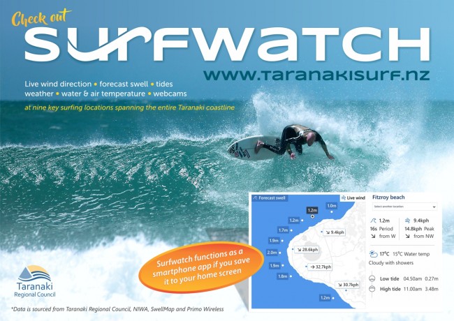 Surfwatch - www.taranakisurf.nz