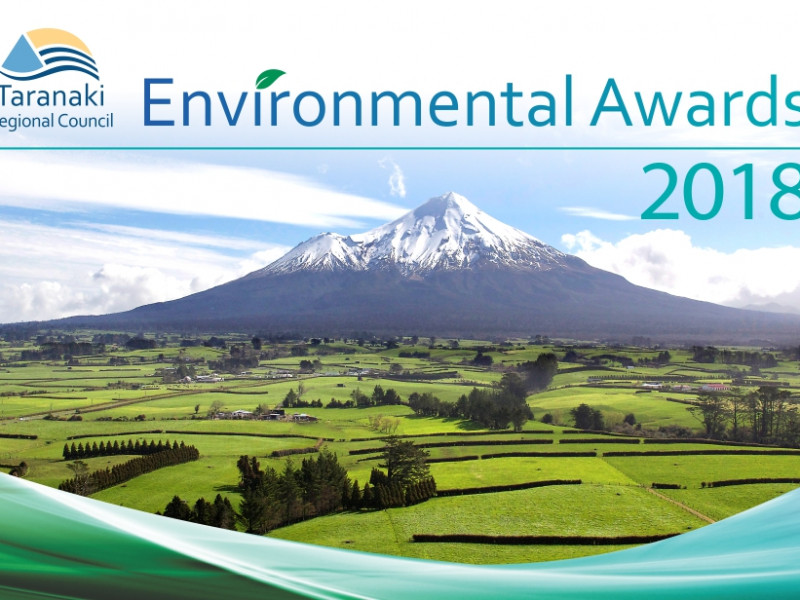 2018 Taranaki Regional Council Environmental Awards Environmental Awards