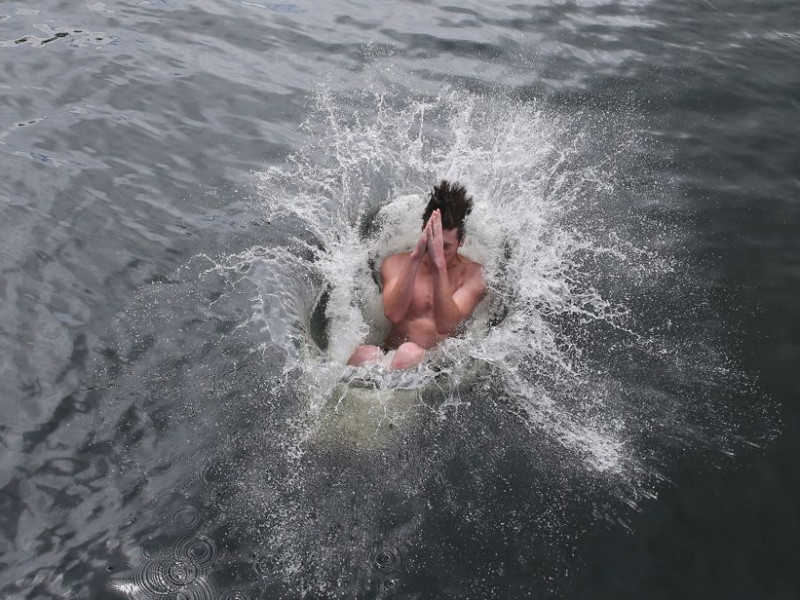 Enjoying Taranaki's fresh water