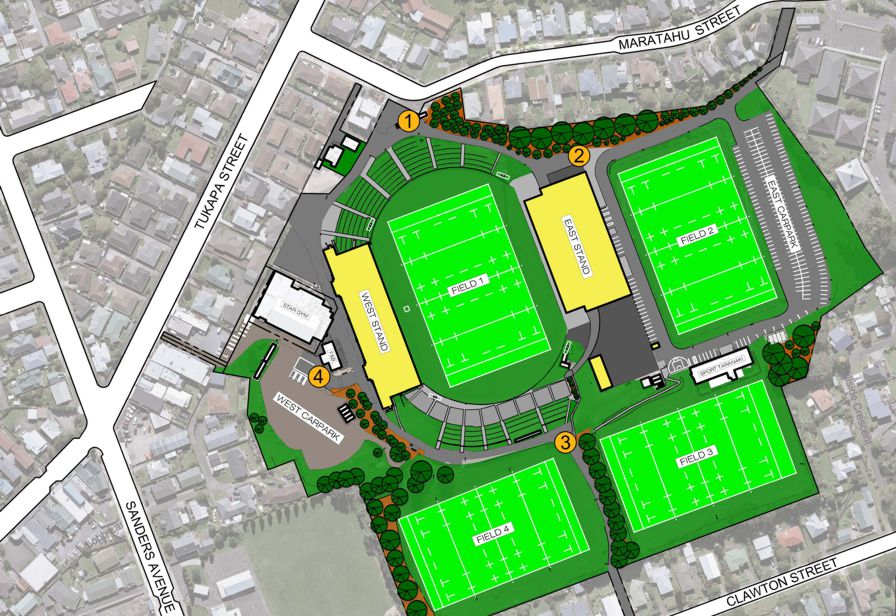 Yarrow Stadium Master Plan