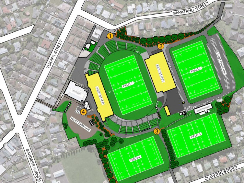 Yarrow Stadium Master Plan