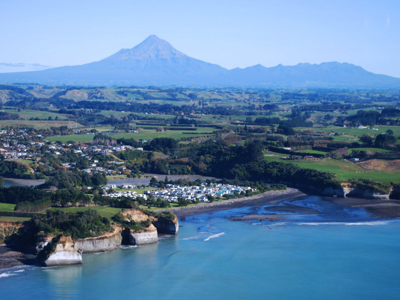 December 2023 Rainfall Taranaki Coast