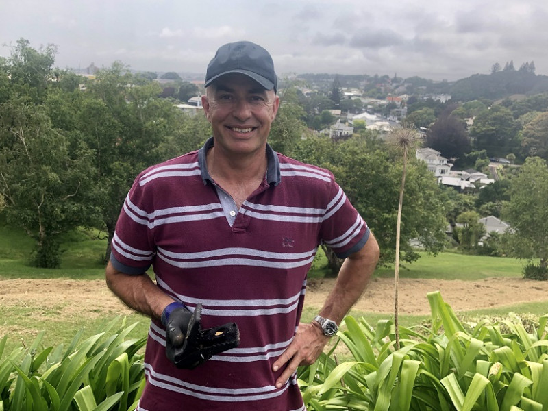 New Plymouth uban trapper Dave Watson web