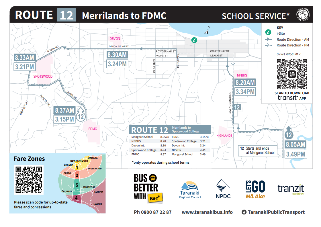 Route 12 Merrilands to FDMC FINAL