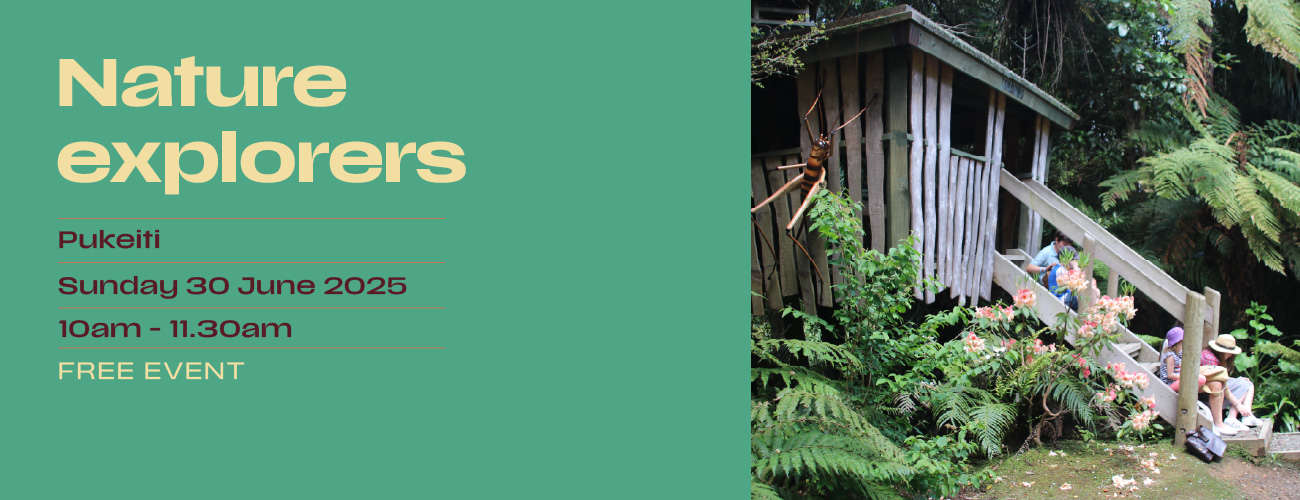 Gardens   Pukeiti  Nature Explorers   2025   Website Banner
