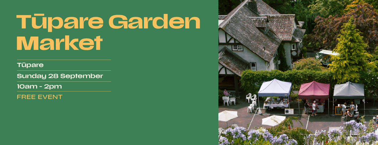 Gardens   Tupare   Garden market   2025   Website Banner