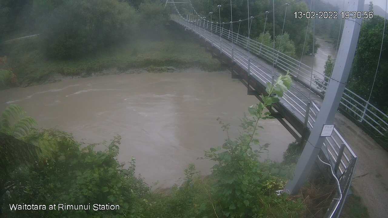 Latest webcam image - Waitotara at Rimunui Station, click for more images