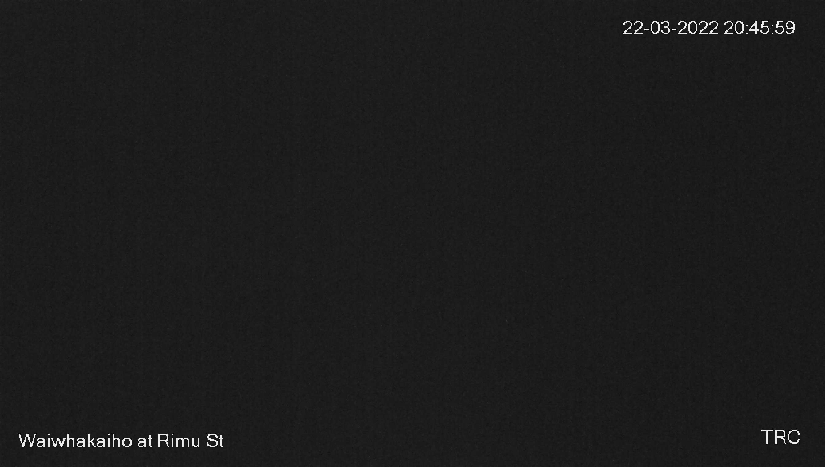 Latest webcam image - Waiwhakaiho at Rimu Street, click for more images